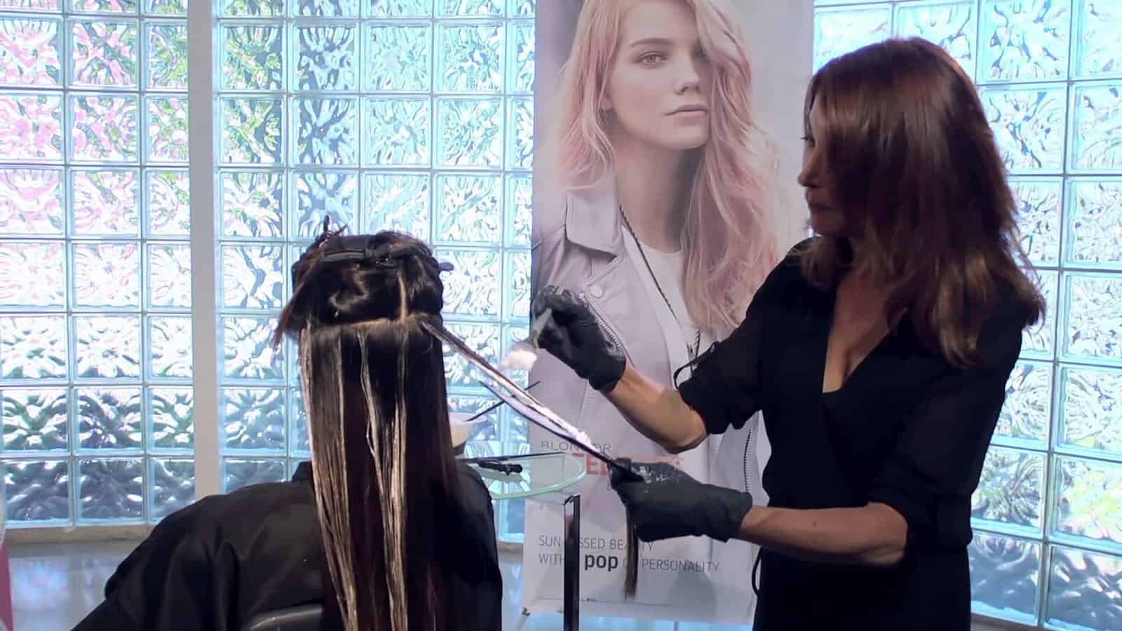 balayage chocolat