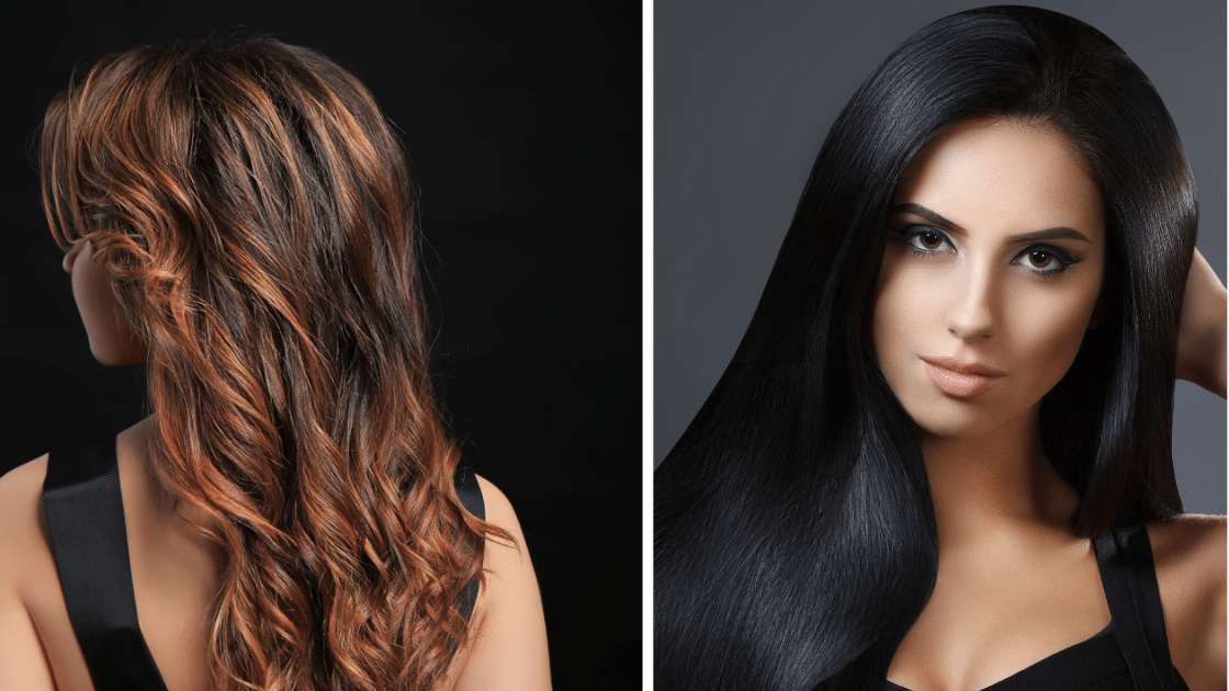 Coloration brun chocolat foncé