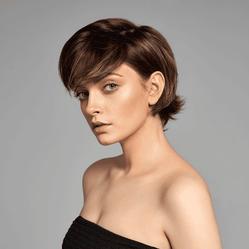 Carré gonflant type de coiffure pour femmes