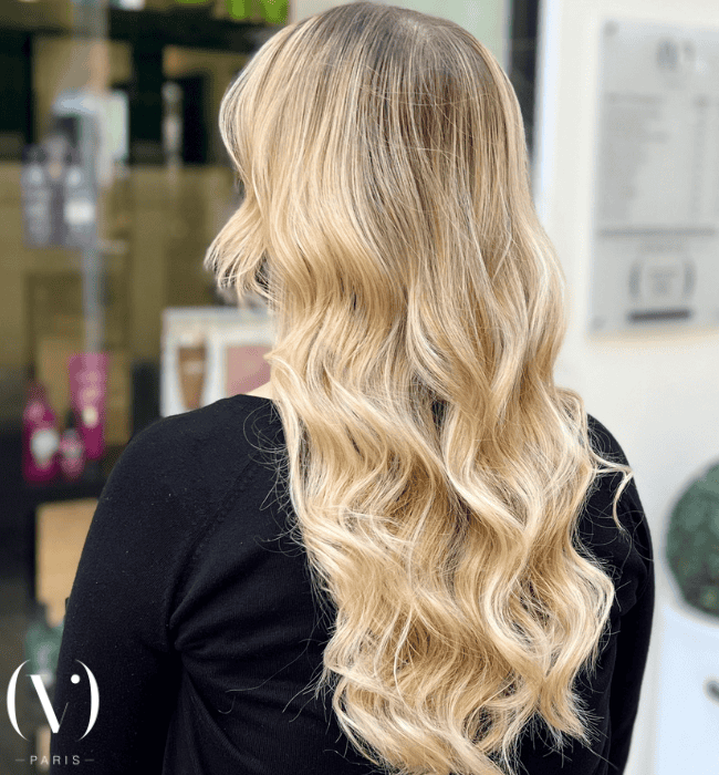 Balayage blond polaire Collection Balayage blond polaire Collection